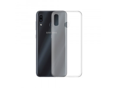 Силиконов гръб за Samsung Galaxy A30 Slim Прозрачен